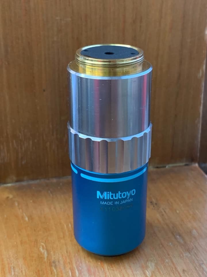 二手日本Mitutoyo M Plan NUV 50x物鏡